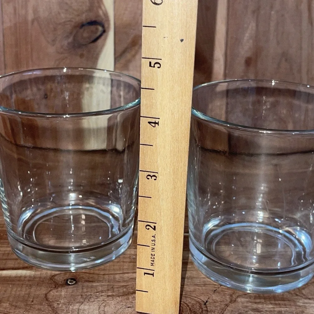 Anchor Hocking Heavy Base Barware Rocks Glass #34 On Bottom Old Fashioned